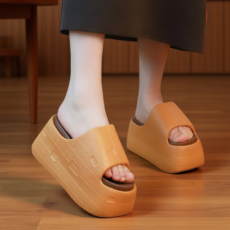 Platform Sneakers Chunky - 2026年最新 厚底プラットフォームスライドサンダル レディース ハイヒール 8cm 厚底