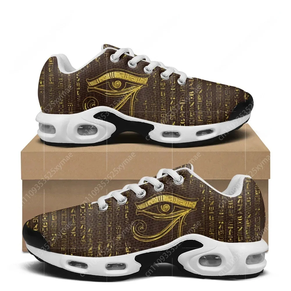 Women Shoes Egypt - ホルスエジプト神のエジプトの目エアクッションスニーカーメンズレディースティーンエイジャー軽量スポーツシューズカスタムレジャーメッシュスニーカー