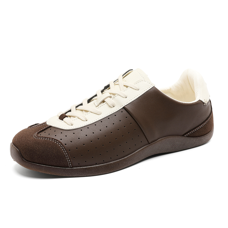Women'S Shoes Back To School - 男性カジュアルスニーカーソフトで快適なドイツ製トレーナーラウンドトゥフラットレースアップシューズレトロキャンパスシューズ女性用新学期用