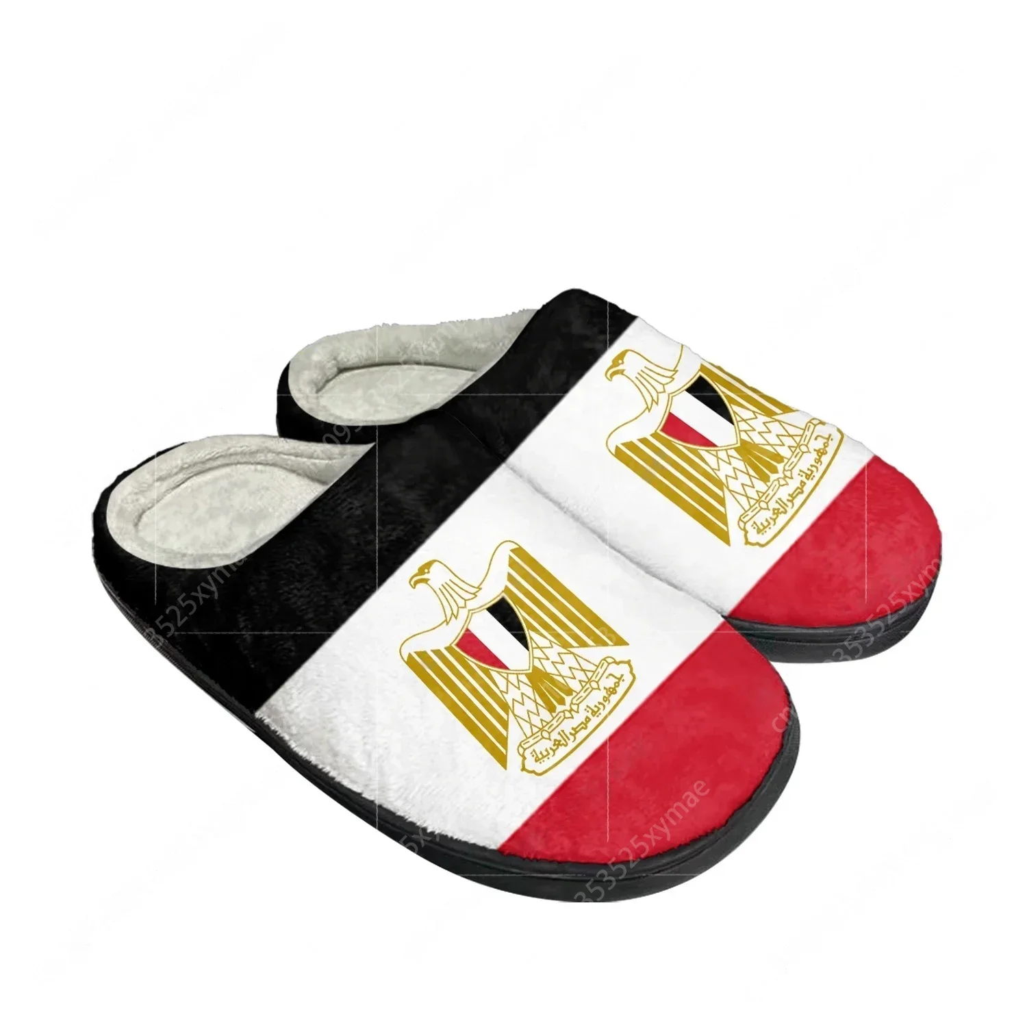 Women Shoes Egypt - エジプト国旗ホームコットンカスタムスリッパメンズレディースサンダルエジプトぬいぐるみ寝室カジュアル保温靴サーマルスリッパ