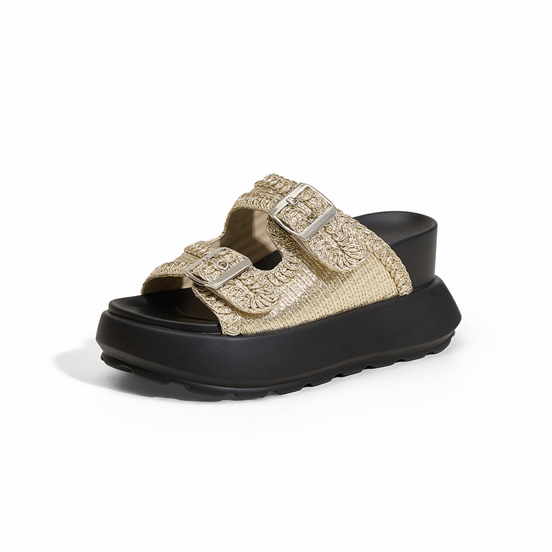 8CMマイクロファイバーレザー高級ブランド2025夏チャンキ - Women Shoes Japanese Brand のレビューと価格