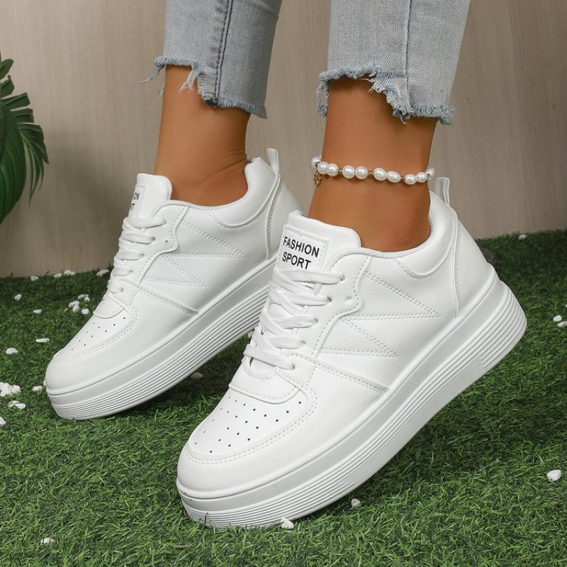 レディース プラットフォームスニーカー ラウンドトゥ チャン - Platform Sneakers Chunky のレビューと価格