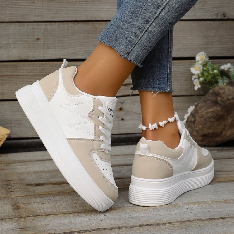 レディース プラットフォームスニーカー ラウンドトゥ チャン - Platform Sneakers Chunky のレビューと価格