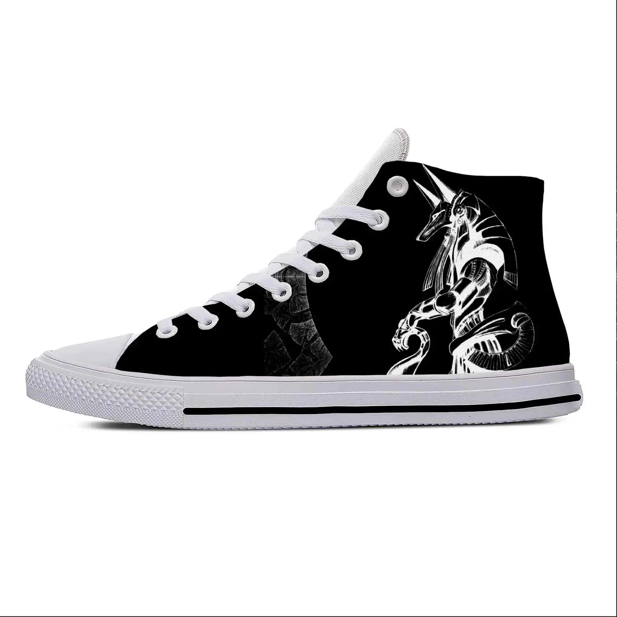 アヌビス古代エジプトエジプト神ファッションカジュアル布靴ハイ - Women Shoes Egypt のレビューと価格