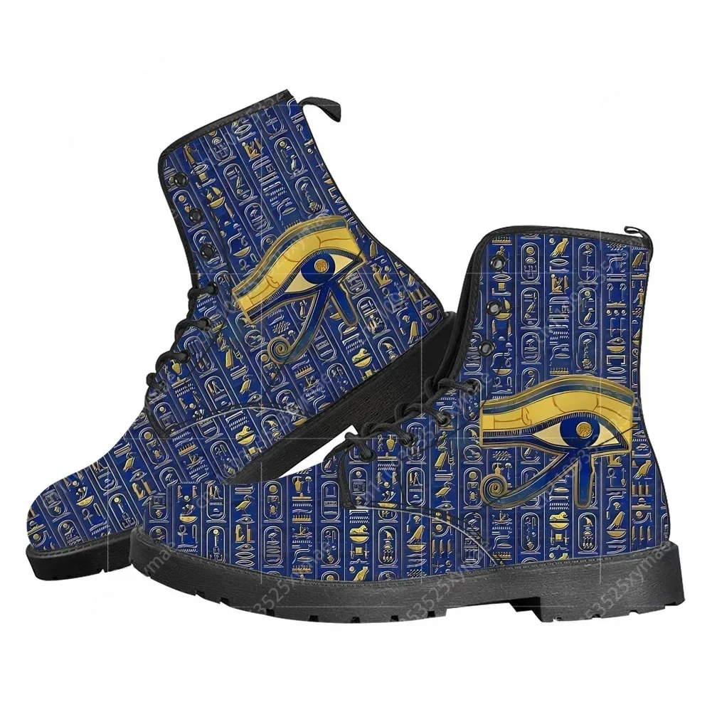 ホルス エジプトの神 エジプトの目 カジュアルブーツ メンズ - Women Shoes Egypt のレビューと価格