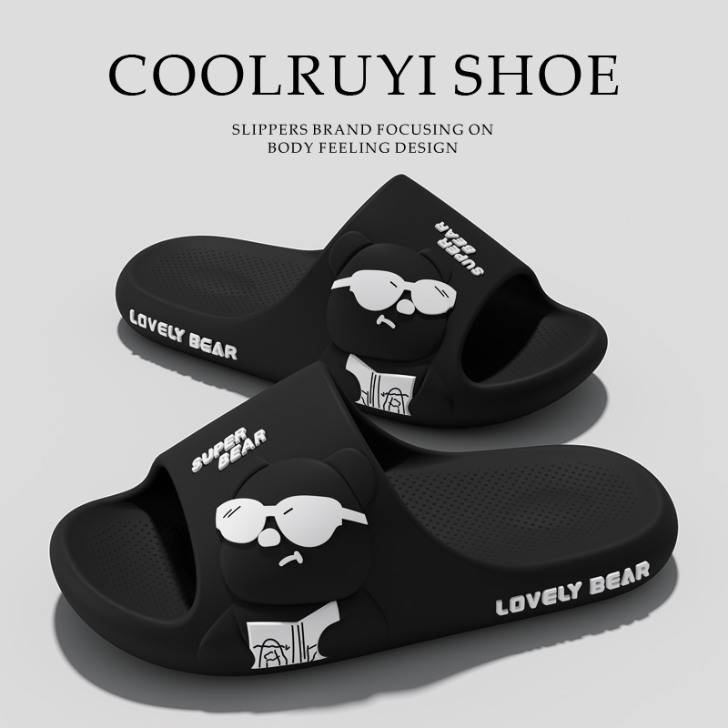 カップル漫画猫ソフトソールサイドスリッパ夏2026プラスサイ - Mule Slip On のレビューと価格