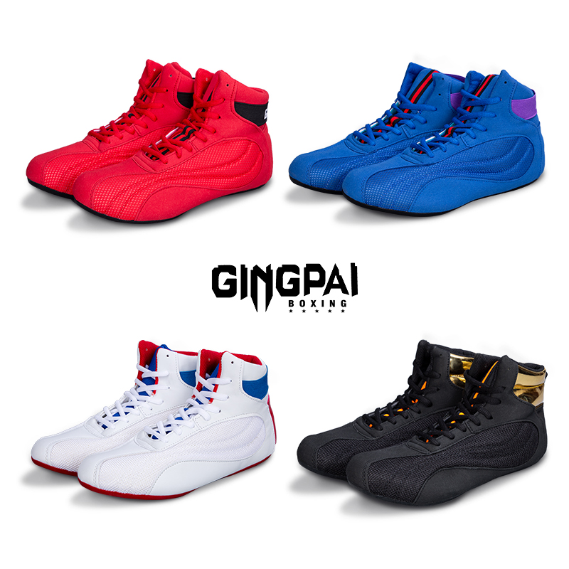 プロボクシングシューズ男性重量挙げハイトップジム戦闘トレーニ - Women'S Shoes Weightlifting のレビューと価格
