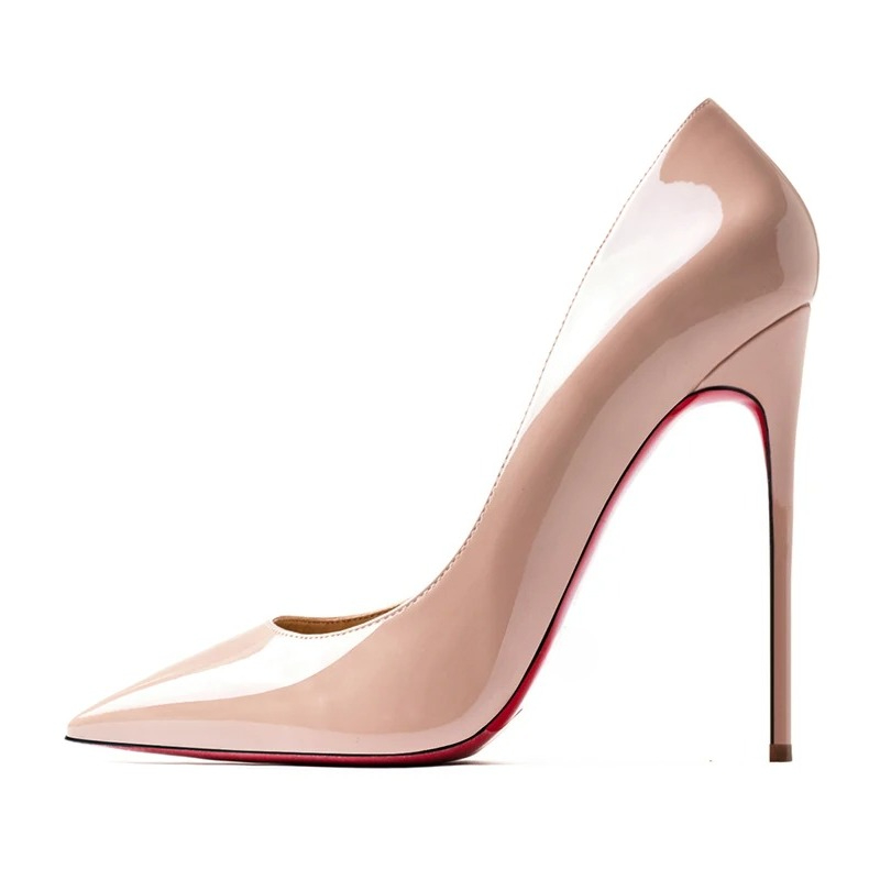 ユエジンロン 高級本革 レディース パンプス 12cm 超ハ - Women'S Shoes Red Bottoms のレビューと価格