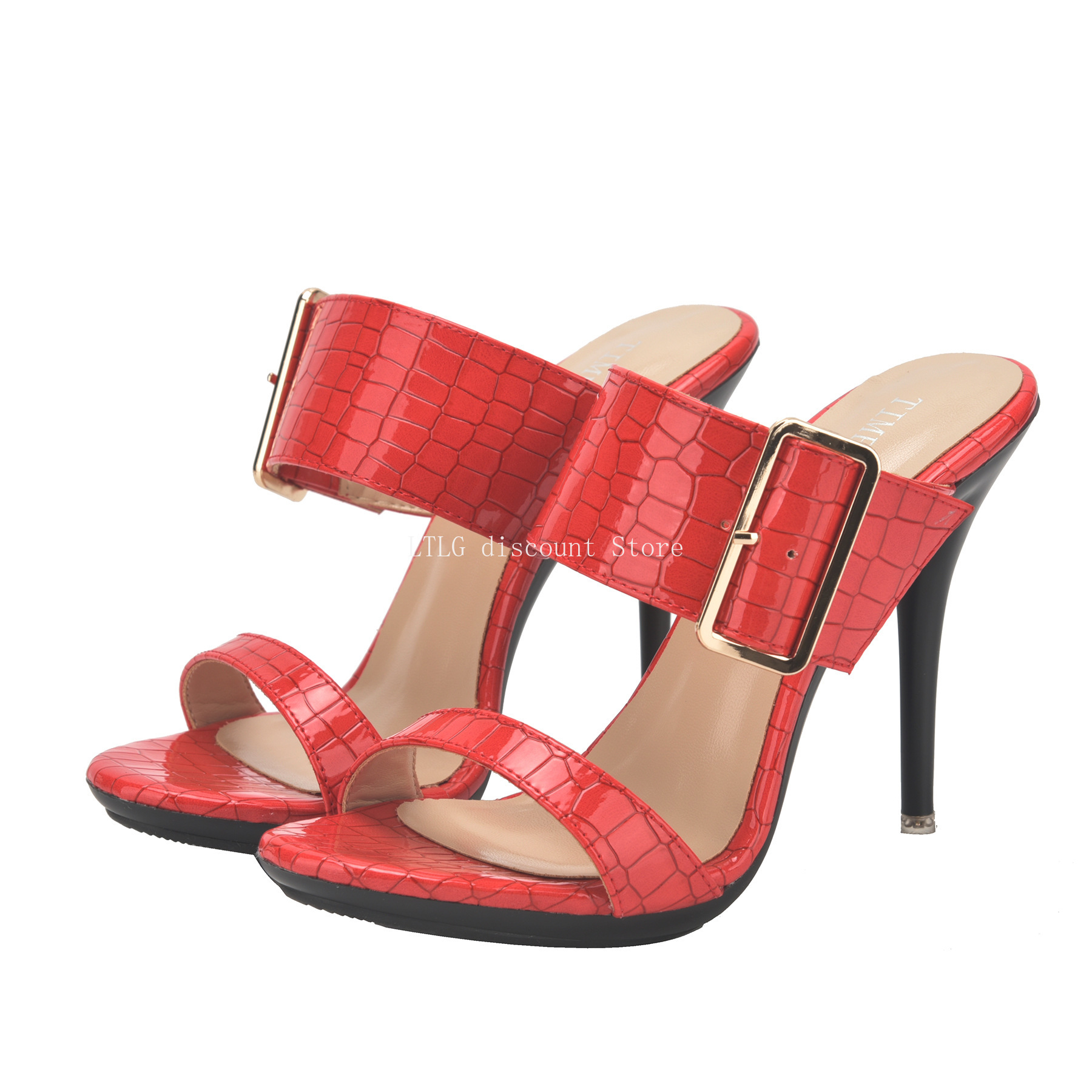 2025年レディースサンダル、オープントゥハイヒールシューズ - Women Shoes Mules のレビューと価格