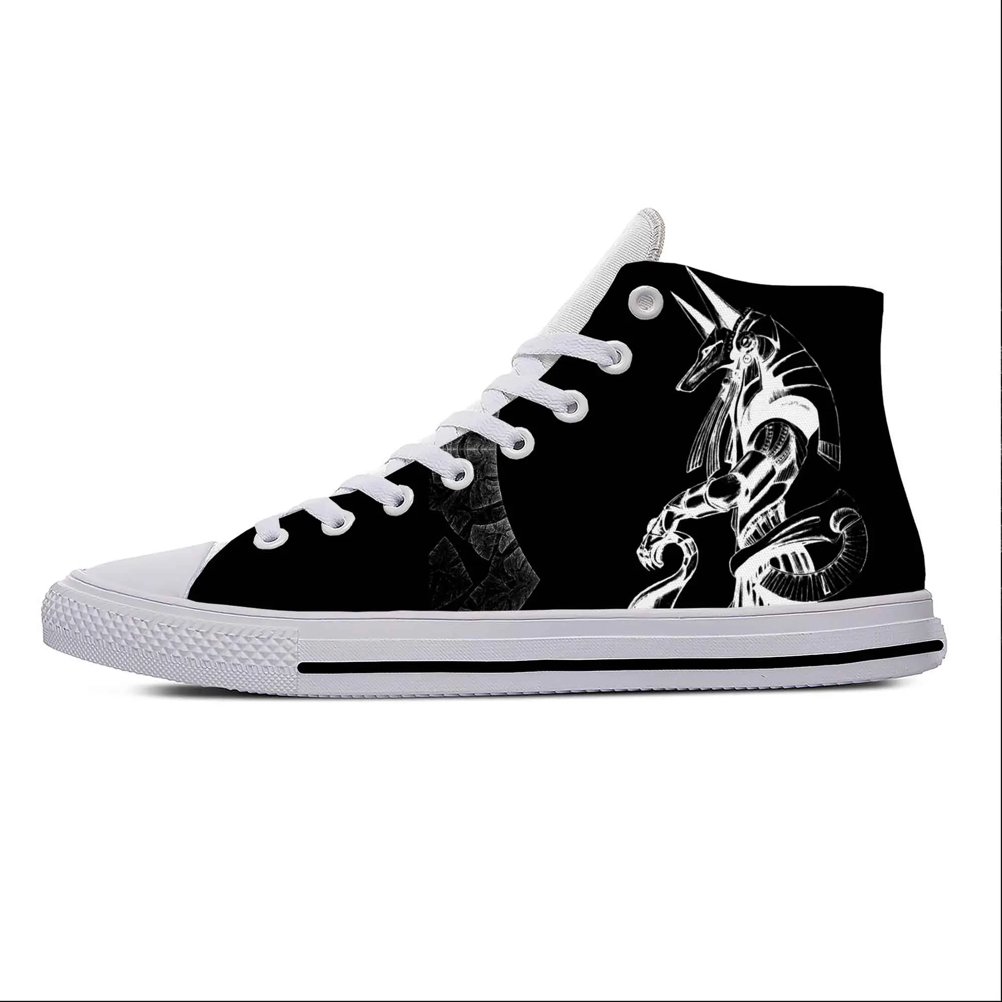 アヌビス古代エジプトエジプト神ファッションカジュアル布靴ハイ - Women Shoes Egypt のレビューと価格