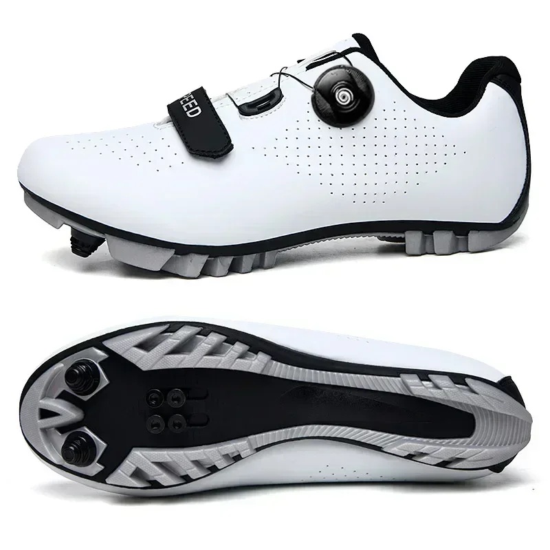 ユニセックスMTBシューズ サイクリングシューズ クリート付 - Women'S Shoes To Men'S のレビューと価格