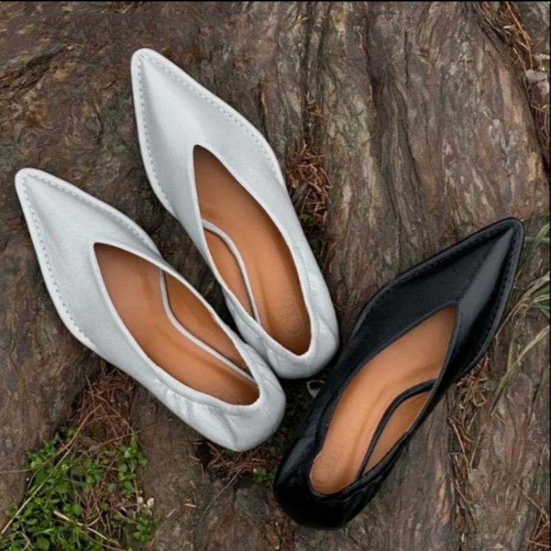 2025年新作 ポインテッドトゥ シングルシューズ レディー - Women Shoes Mules のレビューと価格