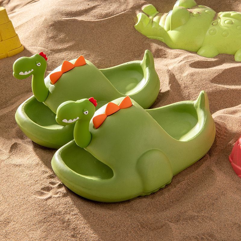 恐竜の夏のスリッパ,屋内と屋外の靴,柔らかく,滑りにくい,楽 - Women'S Shoes Non Slip のレビューと価格