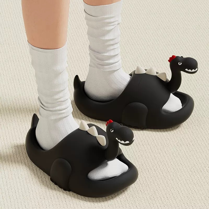 恐竜の夏のスリッパ,屋内と屋外の靴,柔らかく,滑りにくい,楽 - Women'S Shoes Non Slip のレビューと価格