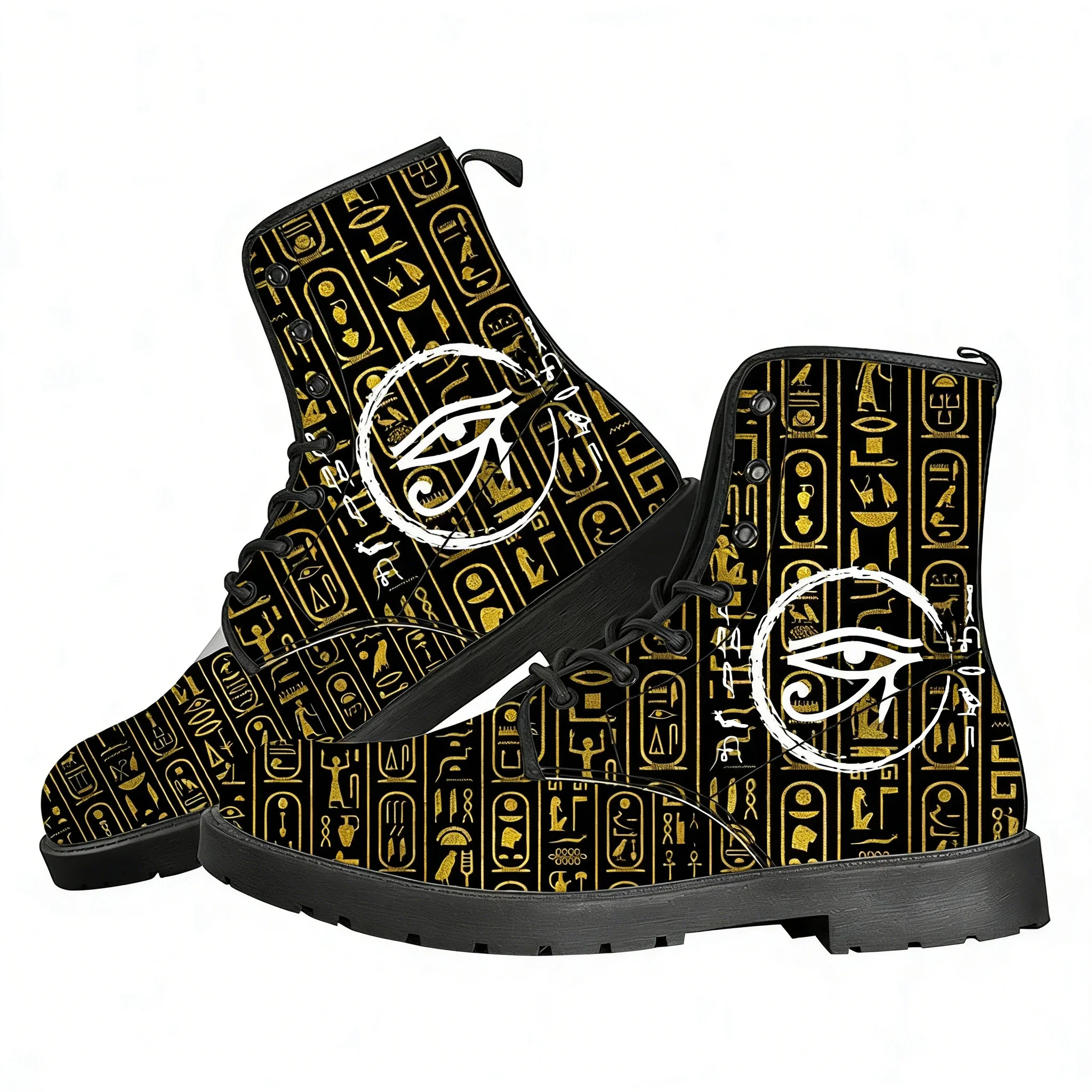 ホルスエジプト神カジュアルブーツメンズレディースエジプトの目 - Women Shoes Egypt のレビューと価格