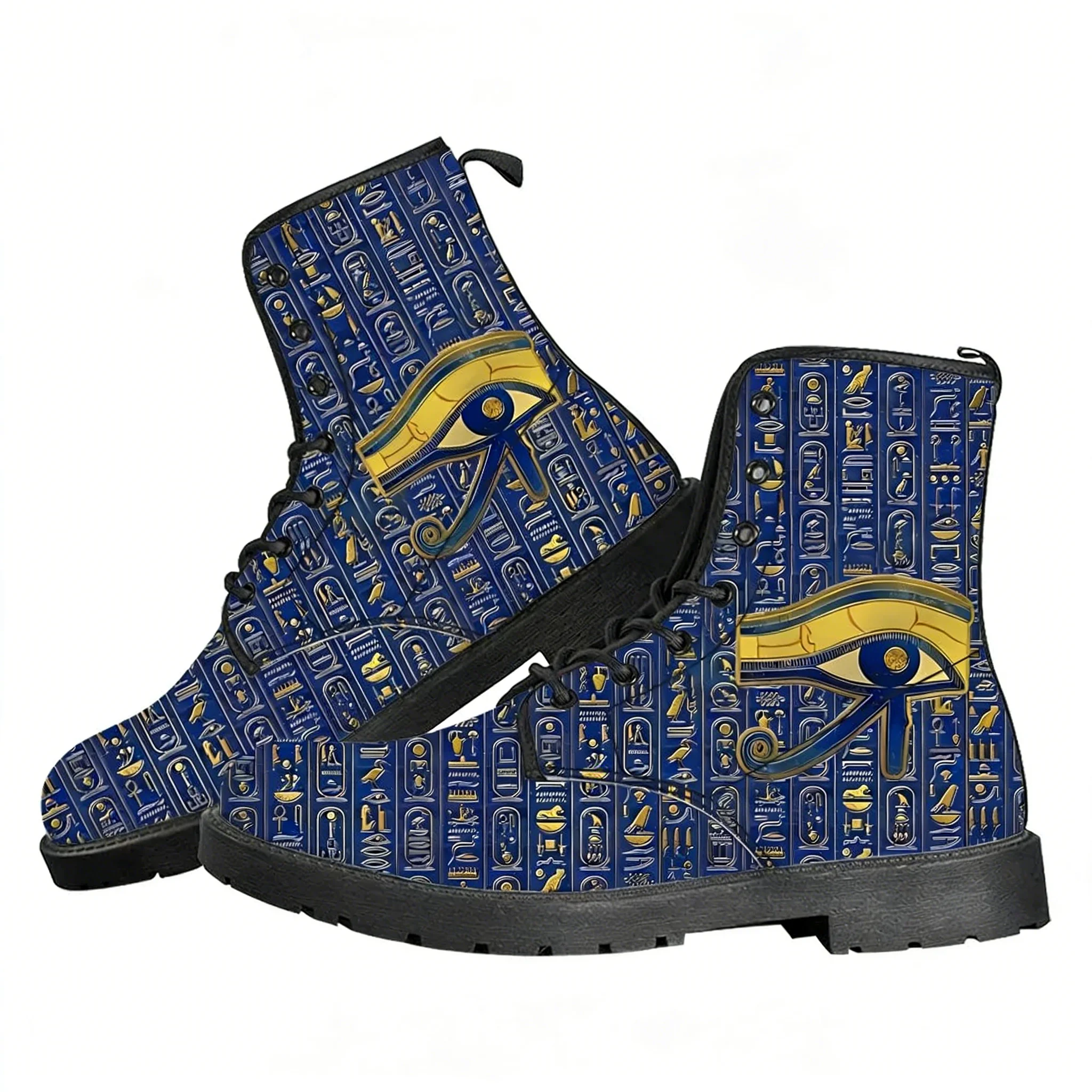 ホルスエジプト神カジュアルブーツメンズレディースエジプトの目 - Women Shoes Egypt のレビューと価格