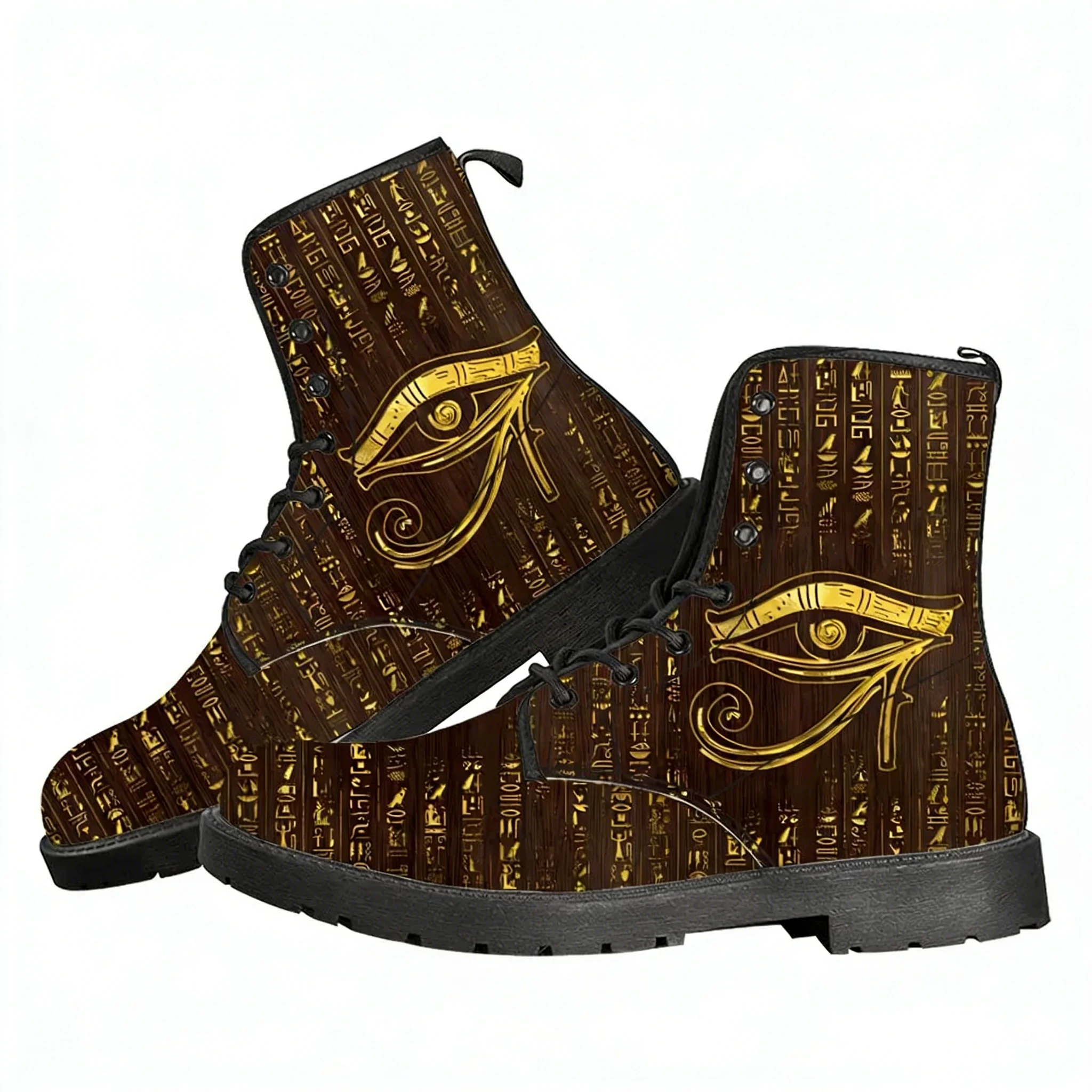 ホルスエジプト神カジュアルブーツメンズレディースエジプトの目 - Women Shoes Egypt のレビューと価格