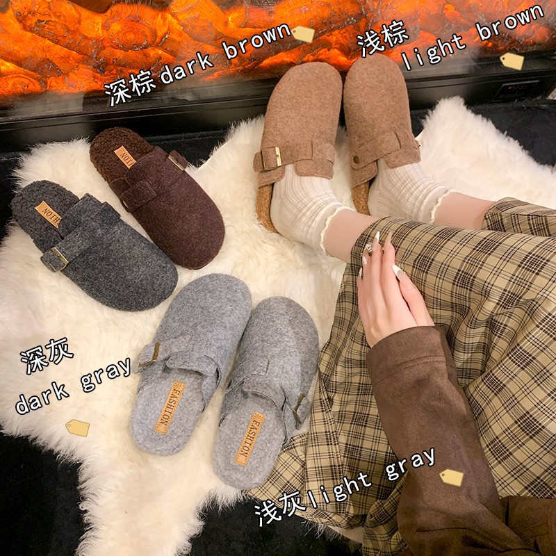 2025年 レディース 冬用 ミュールスリッパ ファッション - Women Shoes Mules のレビューと価格