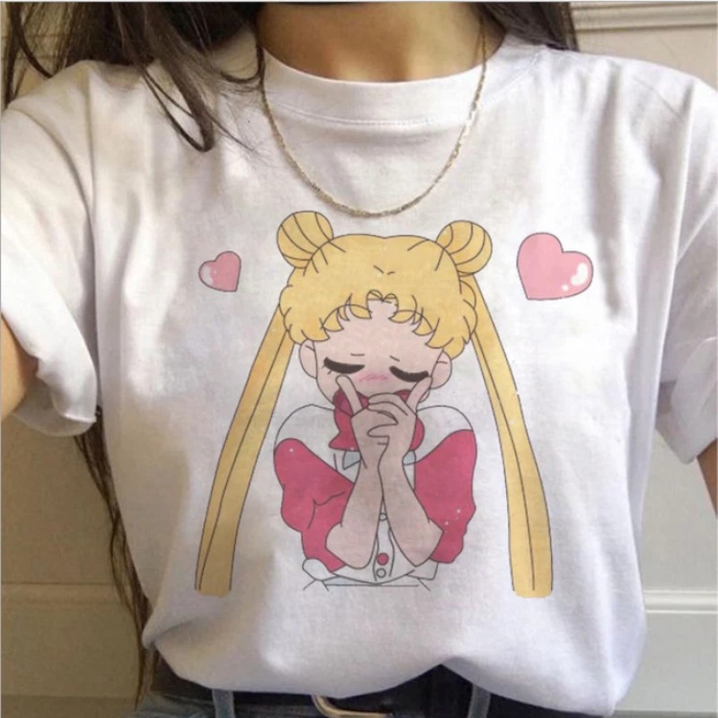 Tシャツ 90年代 アニメ セーラームーン レトロ グラフィ - Women'S Shoes In The 90S のレビューと価格